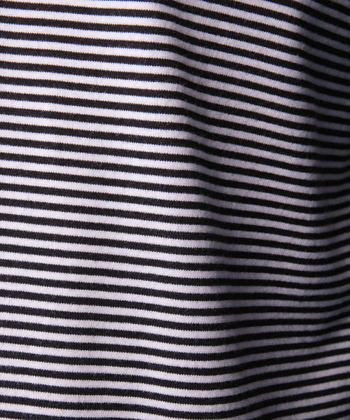 R.NEWBOLD(アールニューボールド)の「CREW NECK BORDER T-SH/SWITCHING/145541(Tシャツ/カットソー・メンズ・ホワイト系その他/グリーン/ネイビー・X-LARGE/LARGE/MEDIUM/SMALL)」の13枚目の写真