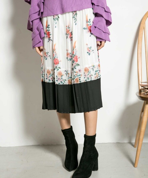 Noranoel Emperor Emperor Dahlia Dahlia 花柄スカート スカート Million Million Carats ミリオンカラッツ のファッション