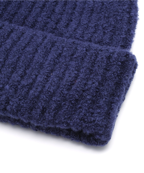 And A（アンドエー）の「Marshmallow Knit Cap（ニットキャップ/ビーニー・メンズ・ブラック/ネイビー/レッド・FREE）」の5枚目の写真