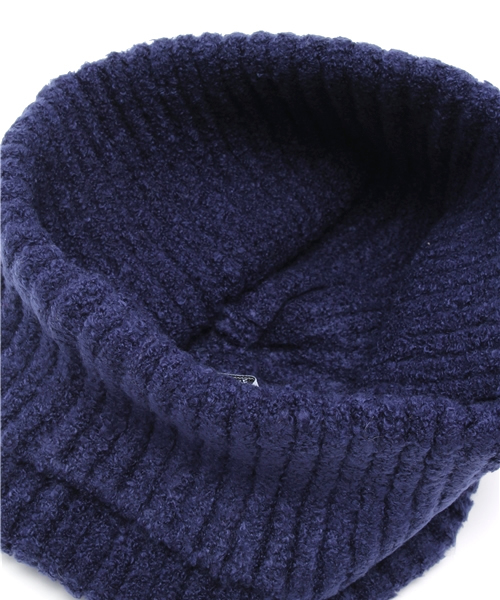 And A（アンドエー）の「Marshmallow Knit Cap（ニットキャップ/ビーニー・メンズ・ブラック/ネイビー/レッド・FREE）」の6枚目の写真