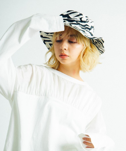 RNA（アールエヌエー）の「E4677 RNA JUNK バケットHAT（ハット・レディース・ブラック/レッド/ゼブラ・FREE）」の12枚目の写真