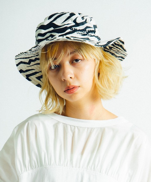 RNA（アールエヌエー）の「E4677 RNA JUNK バケットHAT（ハット・レディース・ブラック/レッド/ゼブラ・FREE）」の11枚目の写真