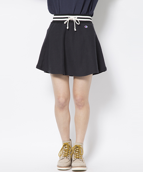 X-girl championコラボスカート X-GIRL×CHAMPION エックスガール チャンピオン コラボスカート