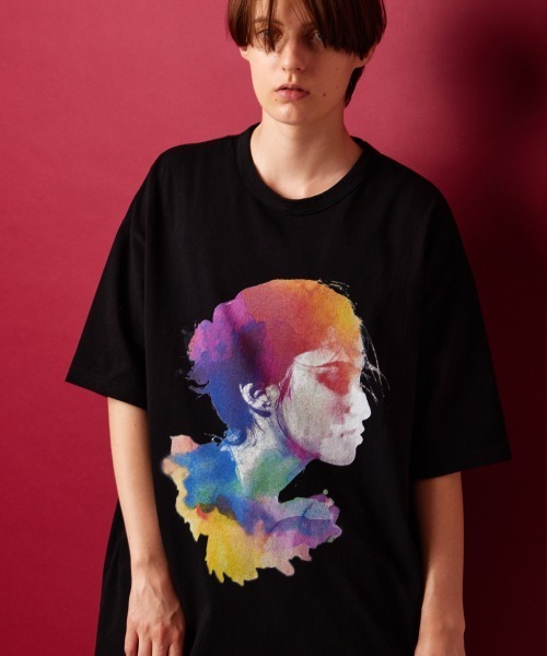 rehacer(レアセル)の「rehacer : Pale Girl / ペールガール Tシャツ メイドインジャパン(Tシャツ/カットソー・メンズ・ホワイト/ブラック/ネイビー/グレー・SMALL/MEDIUM/LARGE/X-LARGE)」の12枚目の写真