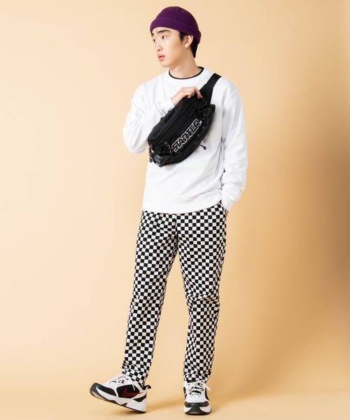 STARTER（スターター）の「∴WEGO/STARTER別注ヒップバッグ（ボディバッグ/ウエストポーチ・メンズ・ブラック/シルバー・FREE）」の7枚目の写真