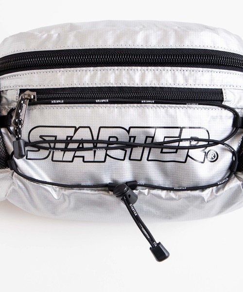 STARTER（スターター）の「∴WEGO/STARTER別注ヒップバッグ（ボディバッグ/ウエストポーチ・メンズ・ブラック/シルバー・FREE）」の13枚目の写真