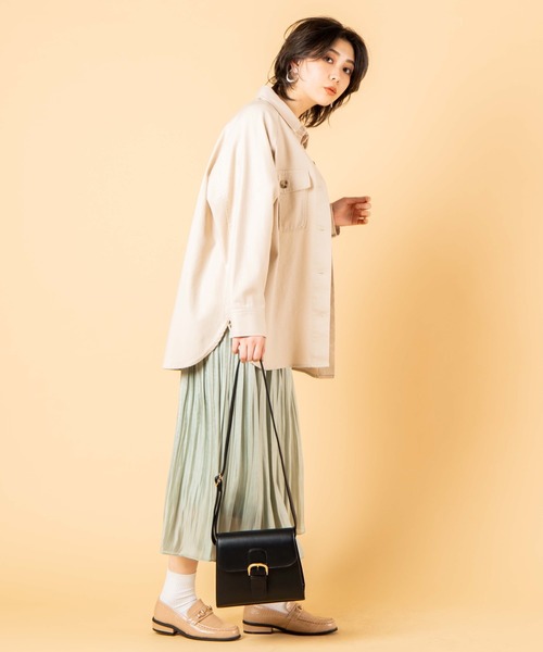 WEGO（ウィゴー）の「WEGO/ベルトフラップショルダーバッグ（ショルダーバッグ・レディース・ベージュ/ブラック/その他1・FREE）」の18枚目の写真