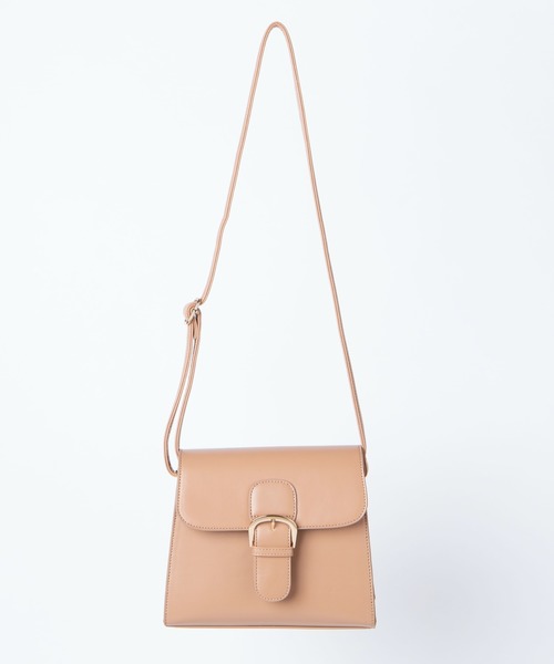 WEGO（ウィゴー）の「WEGO/ベルトフラップショルダーバッグ（ショルダーバッグ・レディース・ベージュ/ブラック/その他1・FREE）」の20枚目の写真