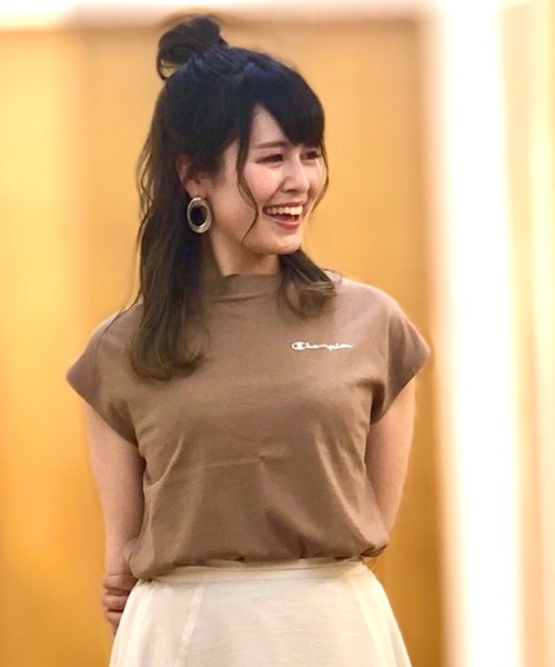 Champion フレンチスリーブtシャツ Tシャツ カットソー Champion チャンピオン のファッション通販 Zozotown