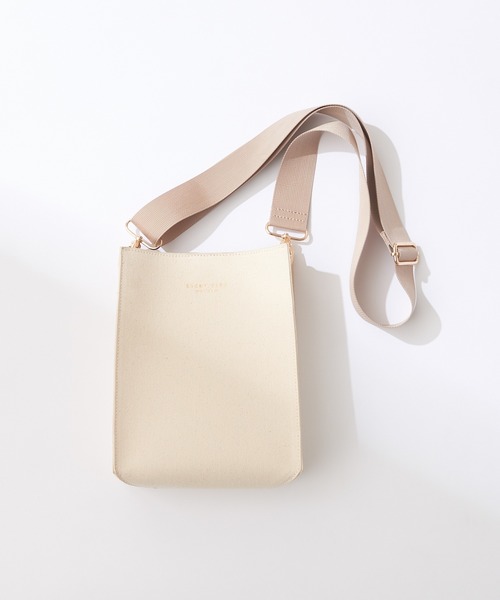 natural couture（ナチュラルクチュール）の「2WAYスクエアショルダーバッグ（ショルダーバッグ・レディース・ブラック/ベージュ/アイボリー/ミント/ブラック系その他/その他1・FREE）」の12枚目の写真