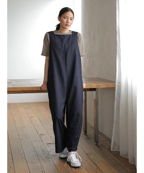 AMERICAN HOLIC（アメリカンホリック）の「針抜きテレコクルーネックカットプルオーバー　＊〇（Tシャツ/カットソー・レディース・ブラック/オフホワイト/モカ/ホワイト系その他・M/L）」の21枚目の写真