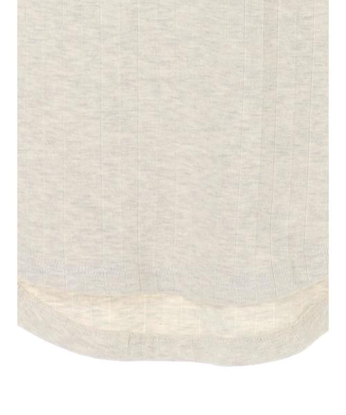 AMERICAN HOLIC（アメリカンホリック）の「針抜きテレコクルーネックカットプルオーバー　＊〇（Tシャツ/カットソー・レディース・ブラック/オフホワイト/モカ/ホワイト系その他・M/L）」の12枚目の写真