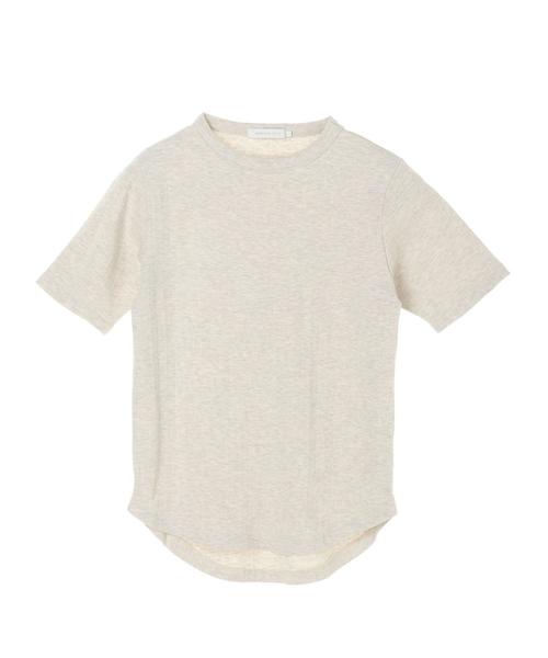 AMERICAN HOLIC（アメリカンホリック）の「針抜きテレコクルーネックカットプルオーバー　＊〇（Tシャツ/カットソー・レディース・ブラック/オフホワイト/モカ/ホワイト系その他・M/L）」の10枚目の写真