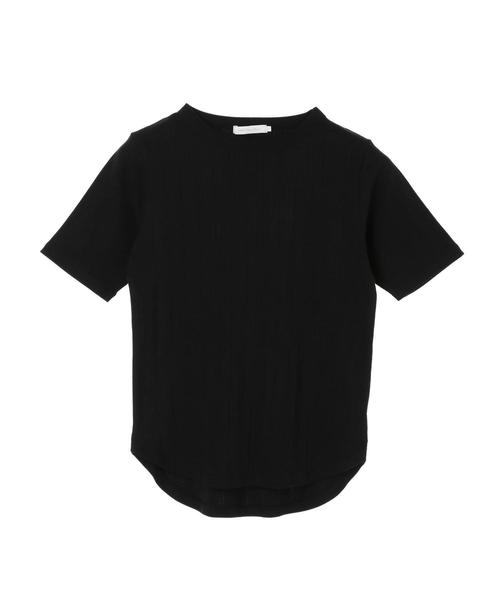 AMERICAN HOLIC（アメリカンホリック）の「針抜きテレコクルーネックカットプルオーバー　＊〇（Tシャツ/カットソー・レディース・ブラック/オフホワイト/モカ/ホワイト系その他・M/L）」の9枚目の写真