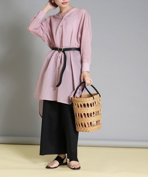 セール オパールストライプ In Tite ワンピース バックリボン長袖ワンピース ワンピース Tite In The Store ティテ インザ ストア のファッション