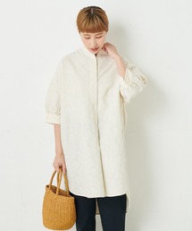 PUAL CE CIN | 花刺繍ワンピース(ワンピース)