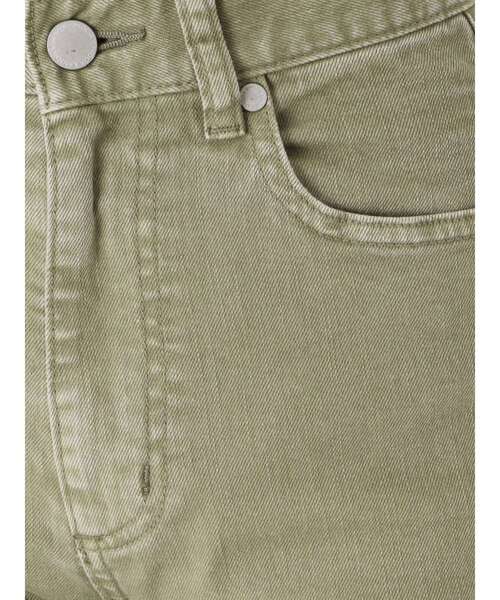 EMODA（エモダ）の「ヘムカットスリムジャストウエストジーンズ（デニムパンツ・レディース・ブラウン/ベージュ/カーキ・SMALL/MEDIUM）」の17枚目の写真