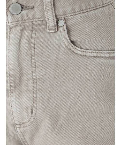 EMODA（エモダ）の「ヘムカットスリムジャストウエストジーンズ（デニムパンツ・レディース・ブラウン/ベージュ/カーキ・SMALL/MEDIUM）」の16枚目の写真