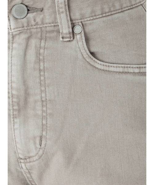 EMODA（エモダ）の「ヘムカットスリムジャストウエストジーンズ（デニムパンツ・レディース・ブラウン/ベージュ/カーキ・SMALL/MEDIUM）」の21枚目の写真