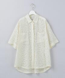 6ROKUレオパードシアーシャツOPAL SHORT SLEEVESHIRT 6（ロク）の「＜6(ROKU)＞OPAL SHORT SLEEVE SHIRT/シャツ
