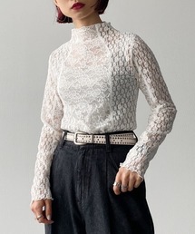 PAGEBOY | キリカエレースプルオーバー(シャツ/ブラウス)
