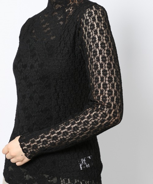 PAGEBOY（ページボーイ）の「キリカエレースプルオーバー（シャツ/ブラウス・レディース・ブラック/オフホワイト・FREE）」の11枚目の写真