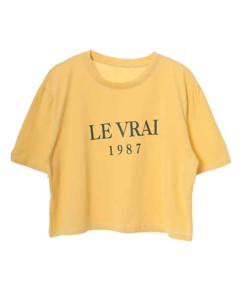 fifth（フィフス）の「ボックスロゴTシャツ（Tシャツ/カットソー・レディース・イエロー/ホワイト・MEDIUM）」の12枚目の写真