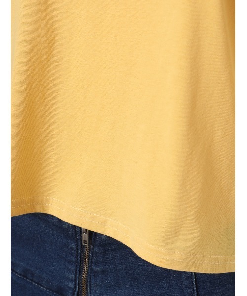 fifth（フィフス）の「ボックスロゴTシャツ（Tシャツ/カットソー・レディース・イエロー/ホワイト・MEDIUM）」の6枚目の写真