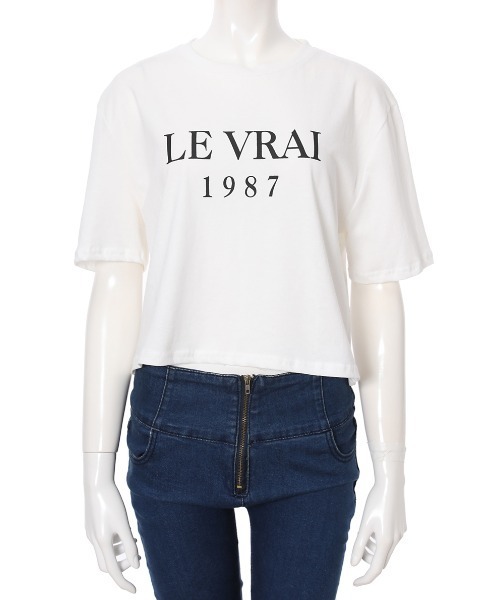 fifth（フィフス）の「ボックスロゴTシャツ（Tシャツ/カットソー・レディース・イエロー/ホワイト・MEDIUM）」の14枚目の写真