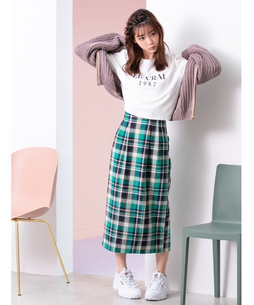 fifth（フィフス）の「ボックスロゴTシャツ（Tシャツ/カットソー・レディース・イエロー/ホワイト・MEDIUM）」の18枚目の写真