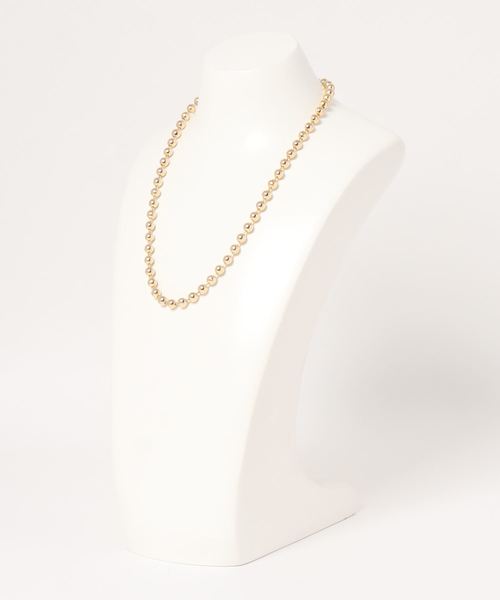 Omekashi(オメカシ)の「Lara Ball necklace -ボールネックレス-(ネックレス・レディース・シルバー/ゴールド・FREE)」の3枚目の写真