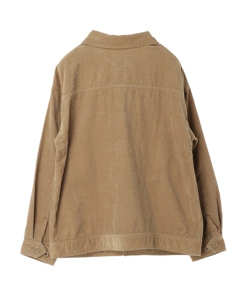 CRAFT STANDARD BOUTIQUE(クラフトスタンダードブティック)の「コーデュロイジャケット《COTTON USA》○*★(ブルゾン・レディース・アイボリー/ベージュ/ネイビー・FREE)」の13枚目の写真