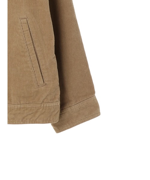 CRAFT STANDARD BOUTIQUE(クラフトスタンダードブティック)の「コーデュロイジャケット《COTTON USA》○*★(ブルゾン・レディース・アイボリー/ベージュ/ネイビー・FREE)」の15枚目の写真