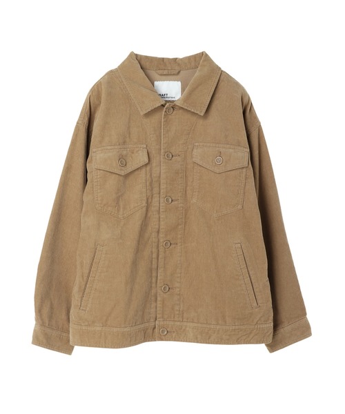 CRAFT STANDARD BOUTIQUE(クラフトスタンダードブティック)の「コーデュロイジャケット《COTTON USA》○*★(ブルゾン・レディース・アイボリー/ベージュ/ネイビー・FREE)」の19枚目の写真