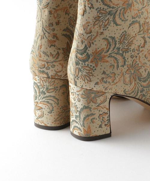 Steven Alan(スティーブンアラン)の「<Steven Alan>JACQUARD SHORT BOOTS/ショートブーツ(ブーツ・レディース・その他1・36h/38/37h/36/37)」の3枚目の写真
