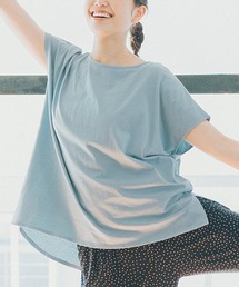リブ イン コンフォート 抗菌防臭加工が心強い ゆるっとスポTシャツ