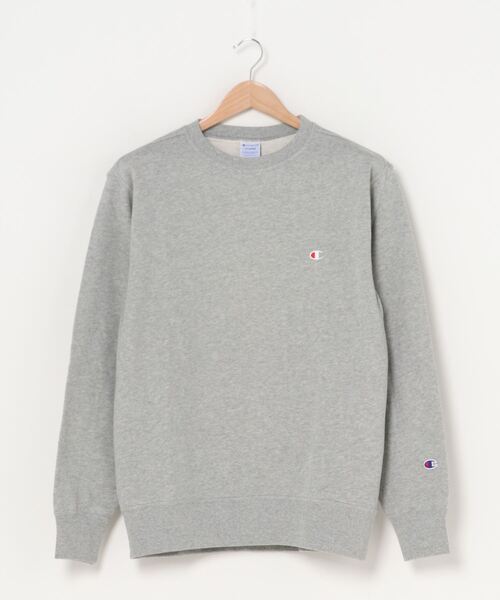 Champion(チャンピオン)の「Champion/チャンピオン ワンポイント刺繍 ロゴスウェット(スウェット・メンズ・ブラック/ホワイト/グレー/マルーン/ネイビー/チャコール/オートミール/オリーブ/マスタード/モスグリーン/レンガ・L/LL/M)」の4枚目の写真
