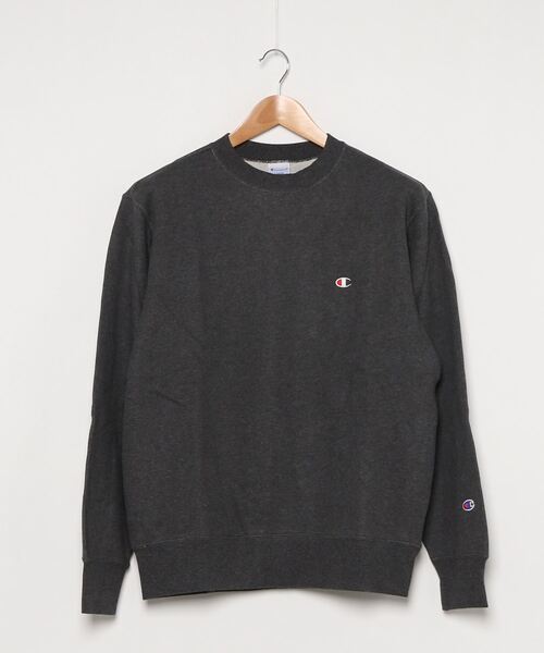 Champion(チャンピオン)の「Champion/チャンピオン ワンポイント刺繍 ロゴスウェット(スウェット・メンズ・ブラック/ホワイト/グレー/マルーン/ネイビー/チャコール/オートミール/オリーブ/マスタード/モスグリーン/レンガ・L/LL/M)」の5枚目の写真