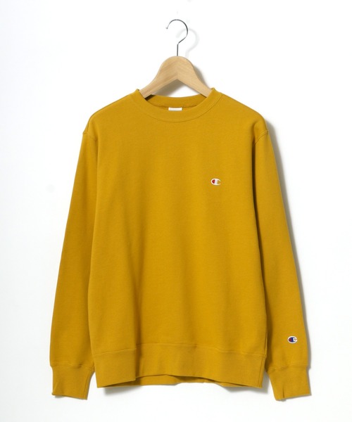 Champion(チャンピオン)の「Champion/チャンピオン ワンポイント刺繍 ロゴスウェット(スウェット・メンズ・ブラック/ホワイト/グレー/マルーン/ネイビー/チャコール/オートミール/オリーブ/マスタード/モスグリーン/レンガ・L/LL/M)」の9枚目の写真