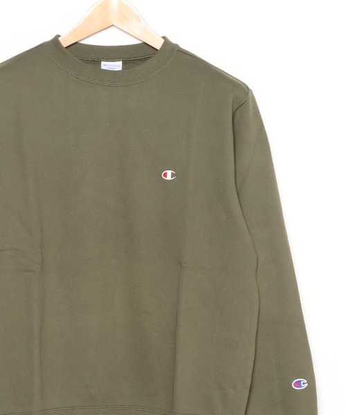 Champion(チャンピオン)の「Champion/チャンピオン ワンポイント刺繍 ロゴスウェット(スウェット・メンズ・ブラック/ホワイト/グレー/マルーン/ネイビー/チャコール/オートミール/オリーブ/マスタード/モスグリーン/レンガ・L/LL/M)」の17枚目の写真