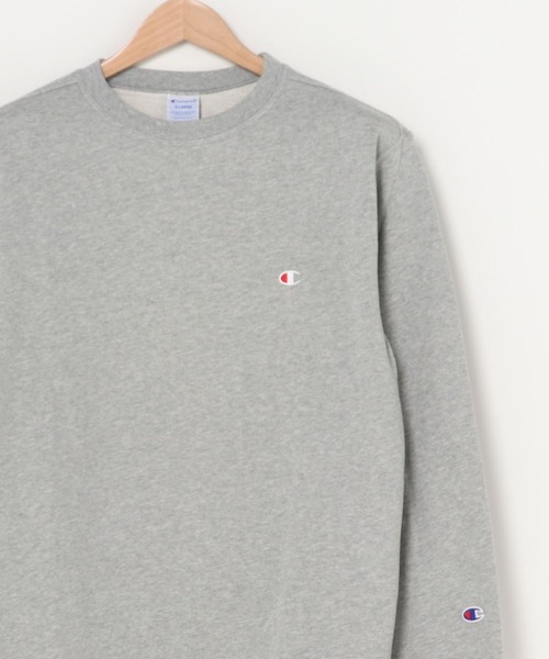 Champion(チャンピオン)の「Champion/チャンピオン ワンポイント刺繍 ロゴスウェット(スウェット・メンズ・ブラック/ホワイト/グレー/マルーン/ネイビー/チャコール/オートミール/オリーブ/マスタード/モスグリーン/レンガ・L/LL/M)」の14枚目の写真