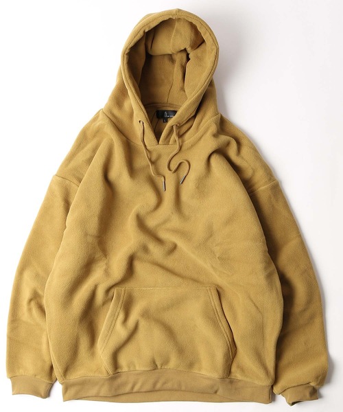 ZIP FIVE（ジップファイブ）の「【ZIP FIVE】【ZIP OUTDOOR】フリースビッグシルエットパーカー（パーカー・レディース・ベージュ系/ベージュ/ブラック/ベージュ系1/マスタード/ブラウン/グレー/ブラック系/グリーン/ホワイト系/ベージュ系2/アイボリー/レンガ/ブルー/ダークグリーン/ホワイト系1・MEDIUM/X-LARGE/LARGE）」の15枚目の写真