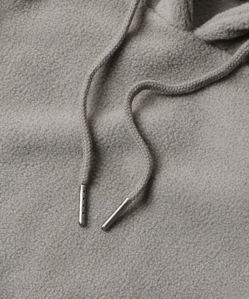 ZIP FIVE（ジップファイブ）の「【ZIP FIVE】【ZIP OUTDOOR】フリースビッグシルエットパーカー（パーカー・レディース・ベージュ系/ベージュ/ブラック/ベージュ系1/マスタード/ブラウン/グレー/ブラック系/グリーン/ホワイト系/ベージュ系2/アイボリー/レンガ/ブルー/ダークグリーン/ホワイト系1・MEDIUM/X-LARGE/LARGE）」の19枚目の写真