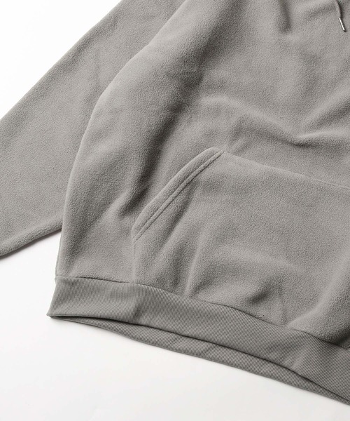 ZIP FIVE（ジップファイブ）の「【ZIP FIVE】【ZIP OUTDOOR】フリースビッグシルエットパーカー（パーカー・レディース・ベージュ系/ベージュ/ブラック/ベージュ系1/マスタード/ブラウン/グレー/ブラック系/グリーン/ホワイト系/ベージュ系2/アイボリー/レンガ/ブルー/ダークグリーン/ホワイト系1・MEDIUM/X-LARGE/LARGE）」の21枚目の写真