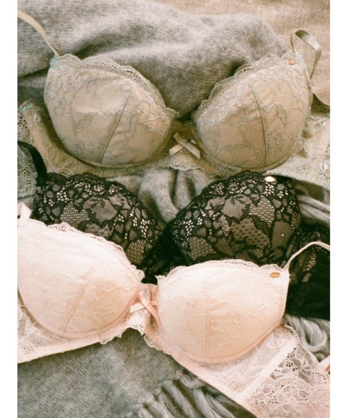 ravime（ラヴィミー）の「レーシータトゥー ブラ(A～Cカップ)（ブラジャー・レディース・グリーン/ピンク/ブラック・C70/C65/B65/B70/C75/B75/A65/A70/A75）」の14枚目の写真