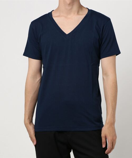 セール Focus フォーカス プレーンvネックカットソーtシャツ Tシャツ カットソー Focus フォーカス のファッション通販 Zozotown