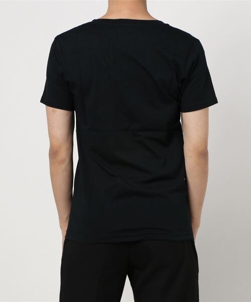 FOCUS（フォーカス）の「[FOCUS / フォーカス] プレーンVネックカットソーTシャツ（Tシャツ/カットソー・メンズ・ブラック/ネイビー/グレー・4/5）」の5枚目の写真