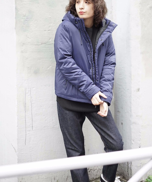 roial(ロイアル)の「DOWN JACKET/roial ロイアル トップス ブルゾン ナイロンジャケット ダウンジャケット(ダウンジャケット/コート・レディース・ブルー/マスタード/レッド/ブラック/ライトグレー・SMALL/MEDIUM)」の13枚目の写真