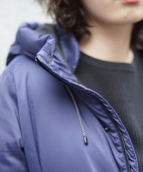 roial(ロイアル)の「DOWN JACKET/roial ロイアル トップス ブルゾン ナイロンジャケット ダウンジャケット(ダウンジャケット/コート・レディース・ブルー/マスタード/レッド/ブラック/ライトグレー・SMALL/MEDIUM)」の14枚目の写真