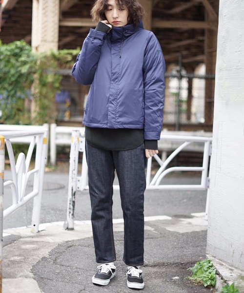 roial(ロイアル)の「DOWN JACKET/roial ロイアル トップス ブルゾン ナイロンジャケット ダウンジャケット(ダウンジャケット/コート・レディース・ブルー/マスタード/レッド/ブラック/ライトグレー・SMALL/MEDIUM)」の18枚目の写真